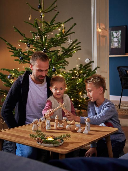 Actual product image Haba Christmas crib