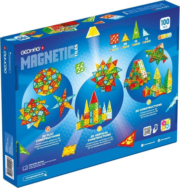 Produktbild Geomag Magnetische Kacheln Edelsteine