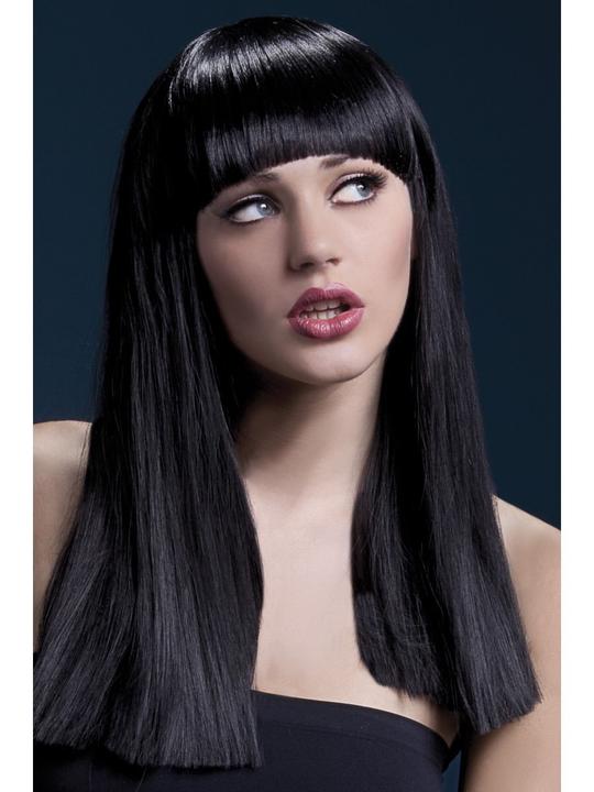 Immagine prodotto Smiffys Parrucca Longhair Alexia nero