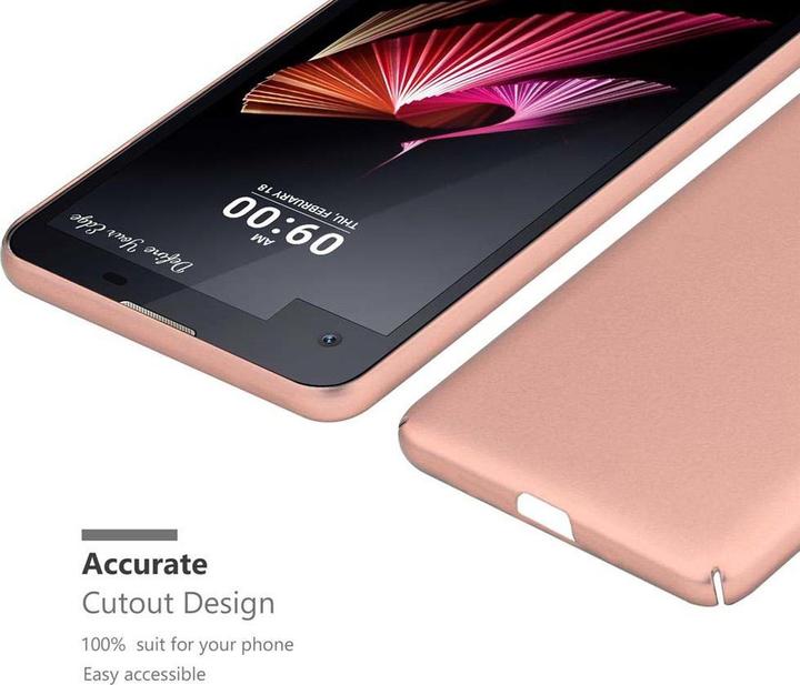 Productafbeelding Cadorabo Harde kaft Matte metalen omslag (LG X Scherm)