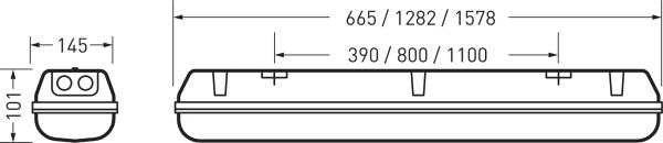 Image du produit Trilux Acquex LED-M 1.5 60-