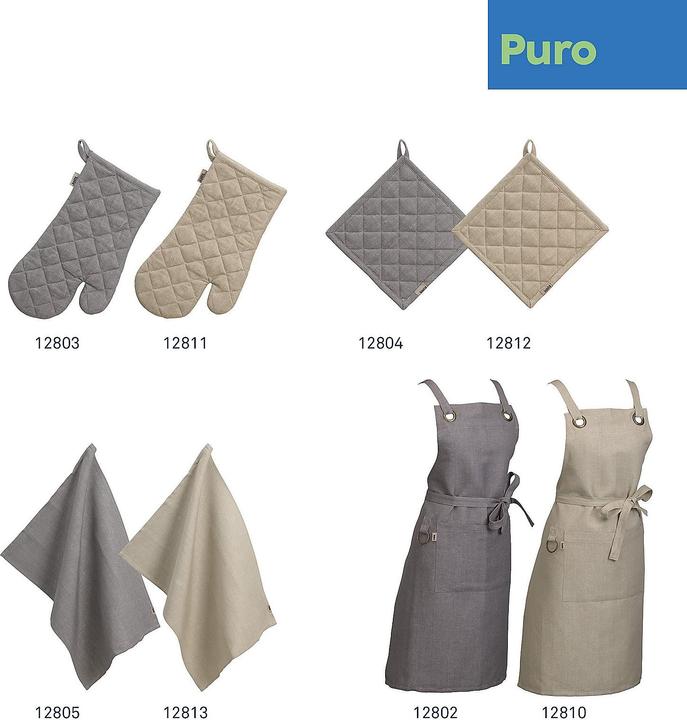 Image du produit Kela Manique Puro gris (55% coton, 45% Lin)