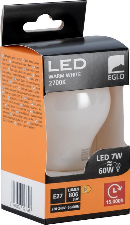 Produktbild EGLO Leuchtmittel (E27, 7 W, 806 lm, 1 x, E)