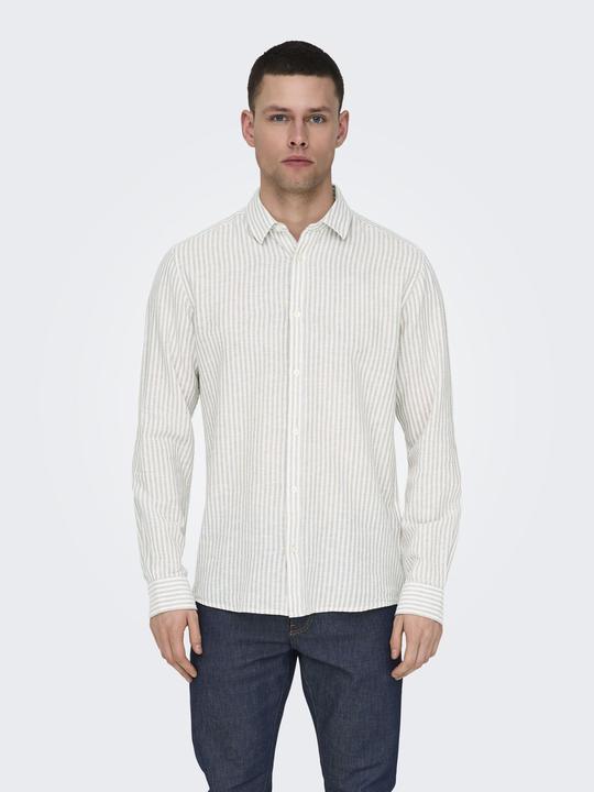 Image du produit Only & Sons Slim Fit Col de chemise Chemise (L)