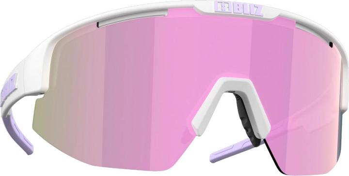 Actual product image Bliz Matrix (matt white, Brown w Pink Multi)