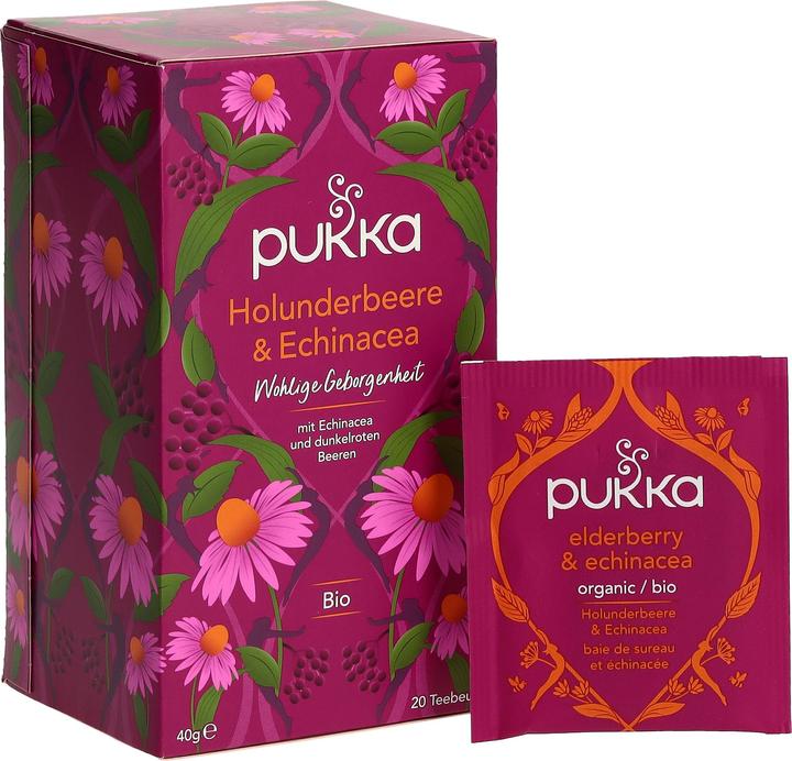 Produktbild Pukka Holunderbeere & Echinacea (40 g)