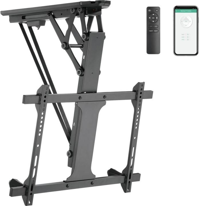 Actual product image Techly Motorised Swivel Ceiling TV Mount (Ceiling, 70", 35 kg)