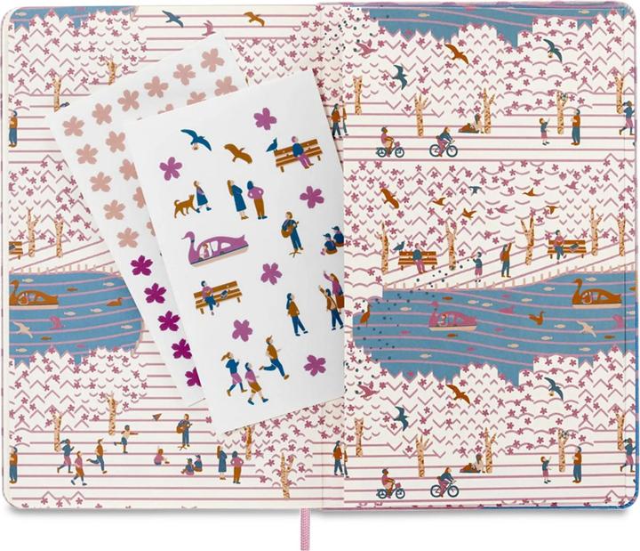 Produktbild Moleskine Sakura (13 x 21 cm, Liniert, Harter Einband)