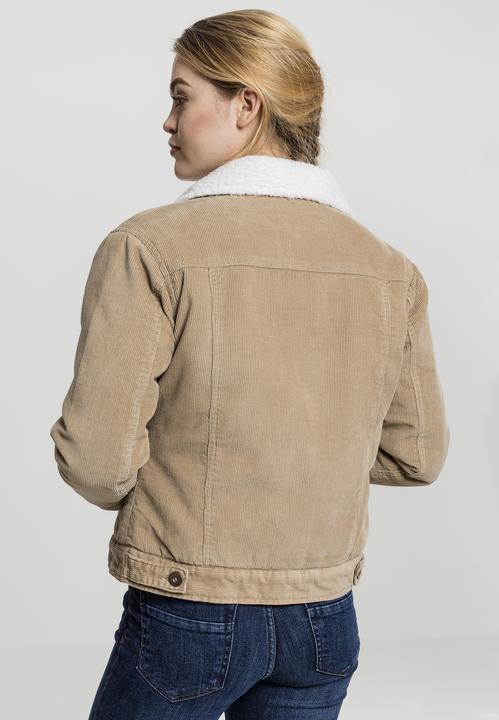 Produktbild Urban Classics Ladies Sherpa Corduroy Jacket (L)