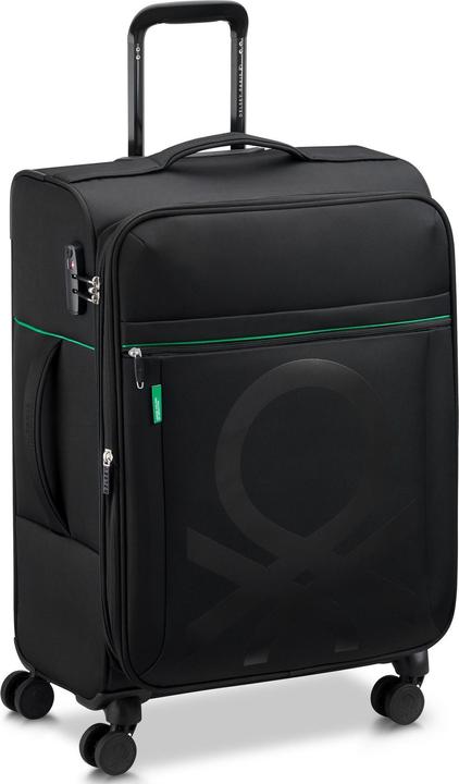 Produktbild Delsey Paris x United Colors of Benetton Color Block 4 Rollen Kabinentrolley S 55 cm mit Dehnfalte (77 l, Handgepäck (bis 50l))