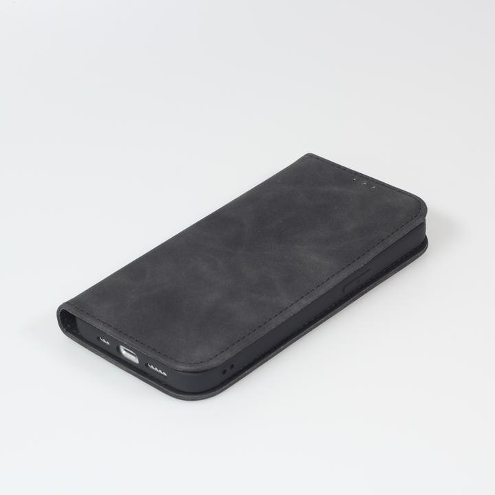 Produktbild PhoneLook Leder Tasche Flip Wallet vintage mit Magnetverschluss und Kartenhalter (Apple iPhone 13)