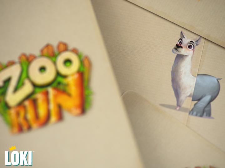 Image du produit Loki Kids 516009 - Zoo Run, jeu de société, pour 3-5 joueurs, à partir de 5 ans (Néerlandais)