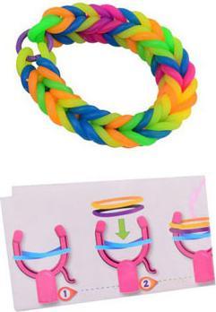 Image du produit Johntoy Nouez votre propre bracelet XXL, 72 pièces. (19 cm, Elastiek)