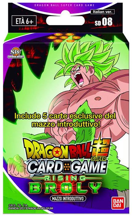 Actual product image Bandai Dragon Ball Super Card Game – Riser Broly – Italian (Italian, Booster Pack)