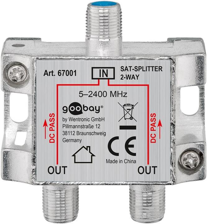 Produktbild Goobay 67001 (Verteiler)