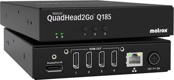 Matrox Appliance de contrôle multi-écrans QuadHead2Go Q155 / Q2G-H4K