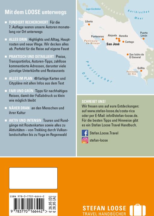 Produktbild Stefan Loose Reiseführer Costa Rica (Deutsch, Oliver Kiesow, Volker Alsen, 2024)