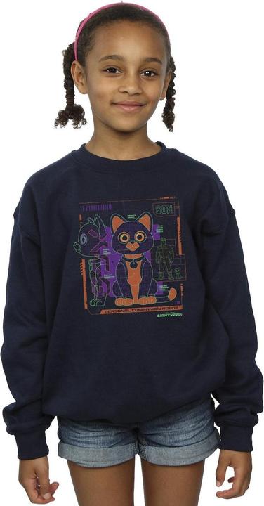 Actual product image Disney Girls Lightyear Sox Technical Sweatshirt (152, 158)