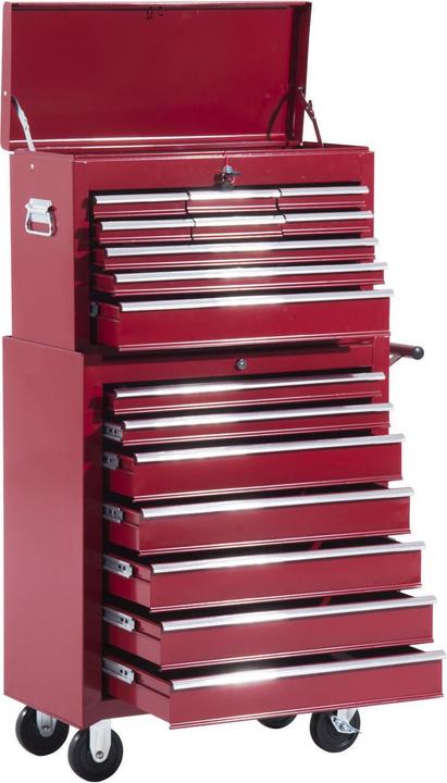 Immagine prodotto Homcom Carrello da officina mobile con 16 cassetti (1 x)