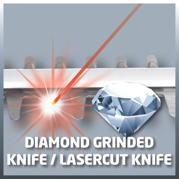 Actual product image Einhell GE-CH 1855/1 Li-Solo (Cordless hedgecutters)