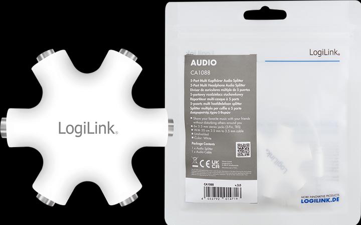 Produktbild LogiLink Audio Splitter (Klinkenadapter)