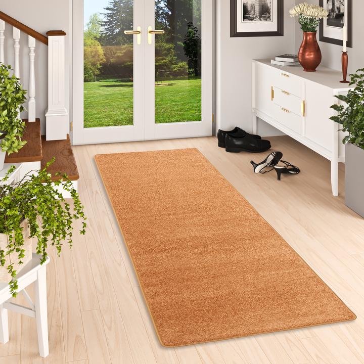 Produktbild Snapstyle Hochflor Velours Läufer Teppich Luna (80 x 400 cm)