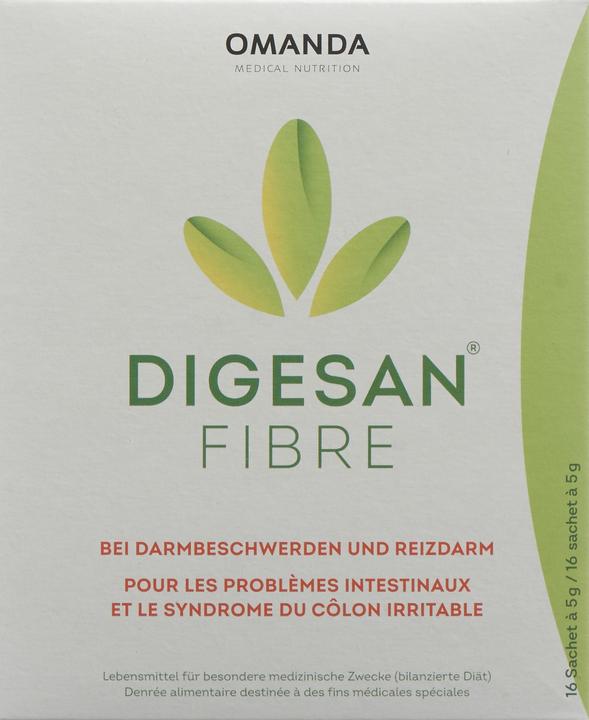 Actual product image Digesan For Intestinal Disorders And Irritable Bowel (16x5g) (16 Piece, Beutel, 135 g)