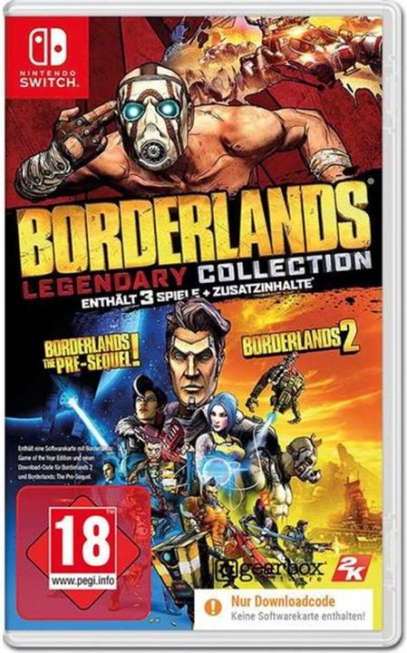 Produktbild 2K Games Borderlands Legendary Collection - Code in a Box (Switch, DE)