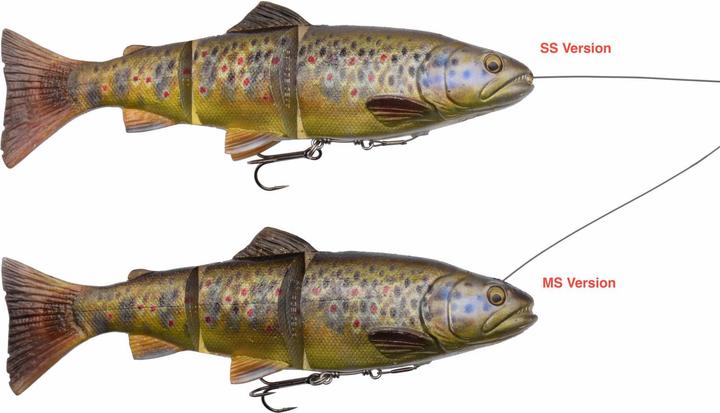 Productafbeelding Savage Gear 4D Line Thru Forel en Albino MS (25 cm)