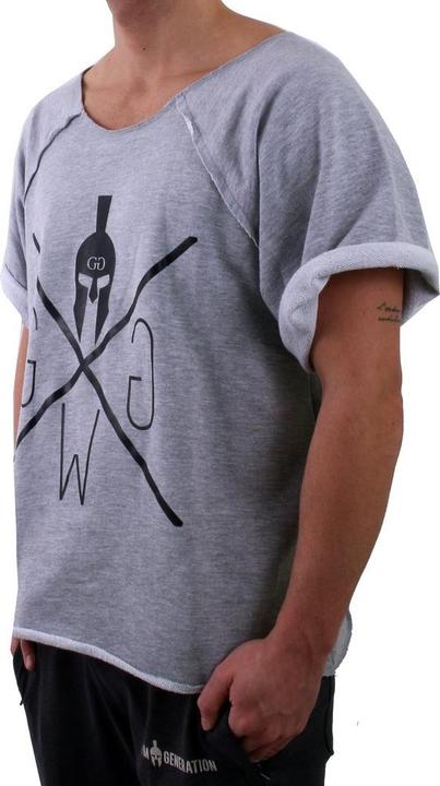 Image du produit Gym Generation T-shirt de bodybuilding rétro Grey (L)
