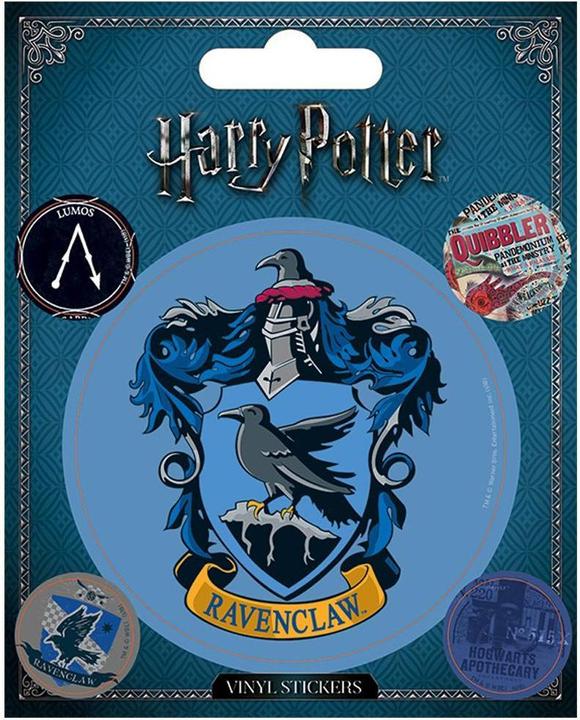 Actual product image Ravenclaw Stickers 4Pack Set Vinyl