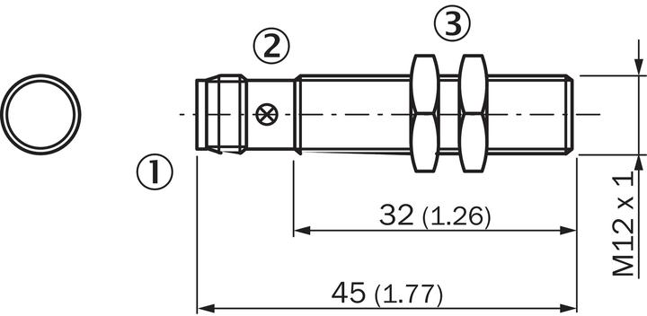 Produktbild Sick induktiver Näherungssensor (Sensor)