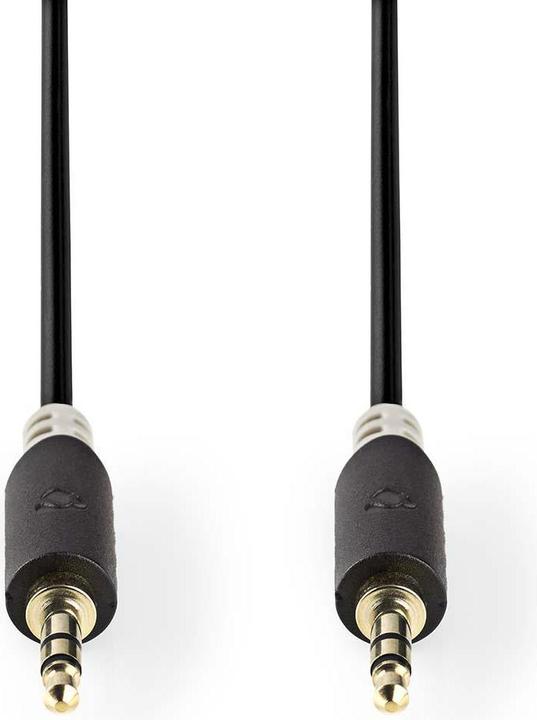 Actual product image Nedis Audio cable stereo jack plug 3.5 mm (5 m, 3.5mm jack (AUX))