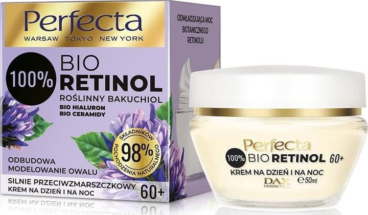 Image du produit Perfecta 100% Bio Retinol 60+ Crème ovale anti-rides forte (Crème de nuit)