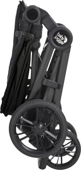 Produktbild Babyjogger Sehenswürdigkeiten der Stadt - Kinderwagen | Sattes Schwarz