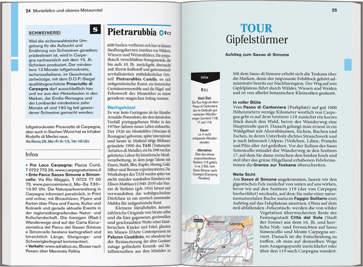 Immagine prodotto Reise-Taschenbuch Reiseführer Marken, Italienische Adria (Tedesco, Annette Krus-Bonazza, 2024)