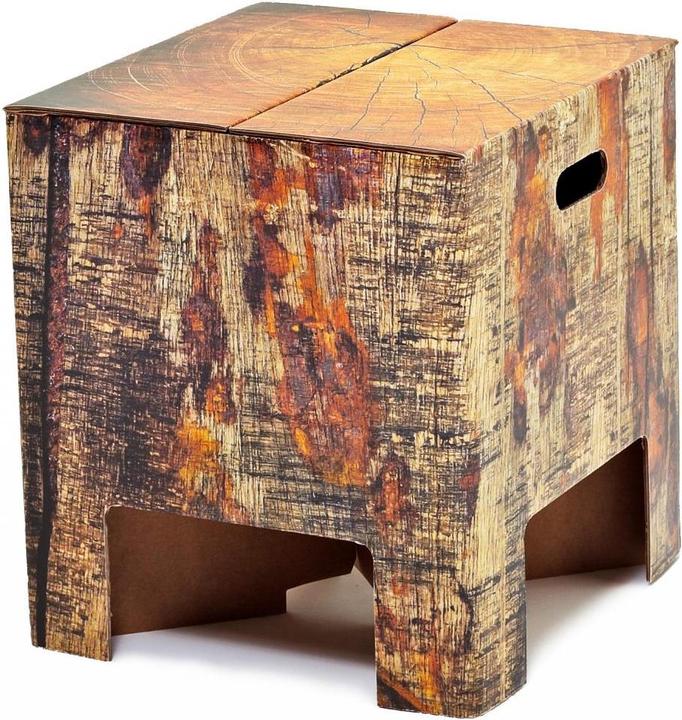 Dutchdesign Sedia olandese, tronco d'albero