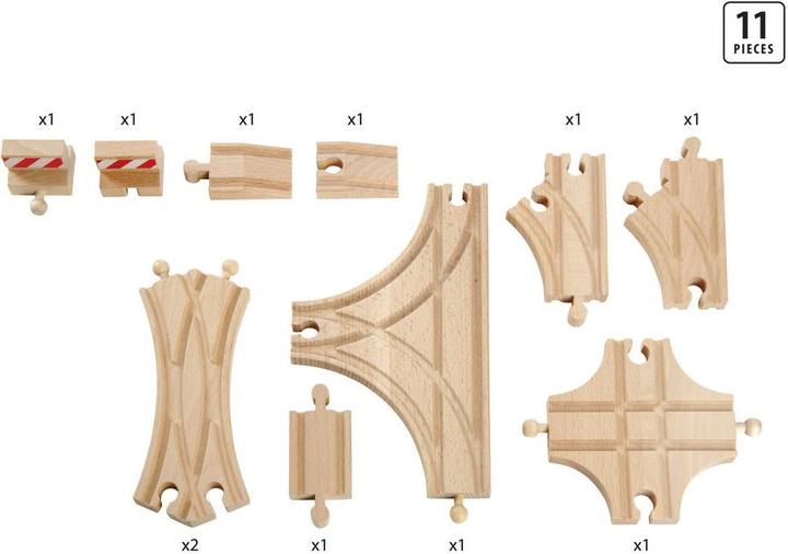 Actual product image Brio Range of rails and switches