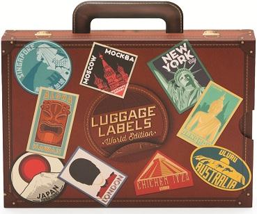 Luckies Luggage Labels World