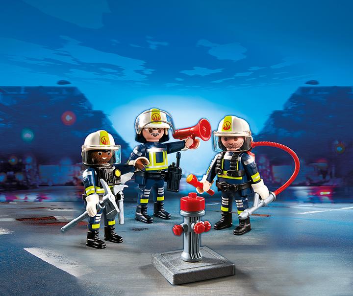 Produktbild Playmobil Feuerwehr-Team (5366)
