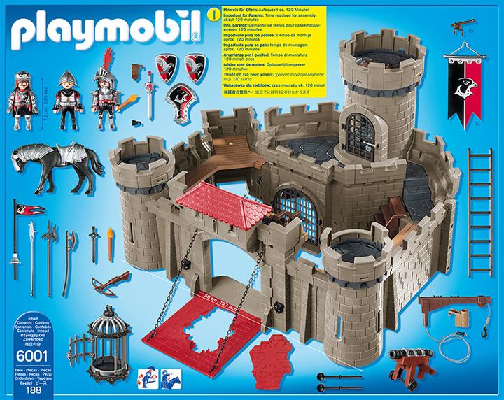 Image du produit Playmobil Château des Chevaliers Faucons (6001)