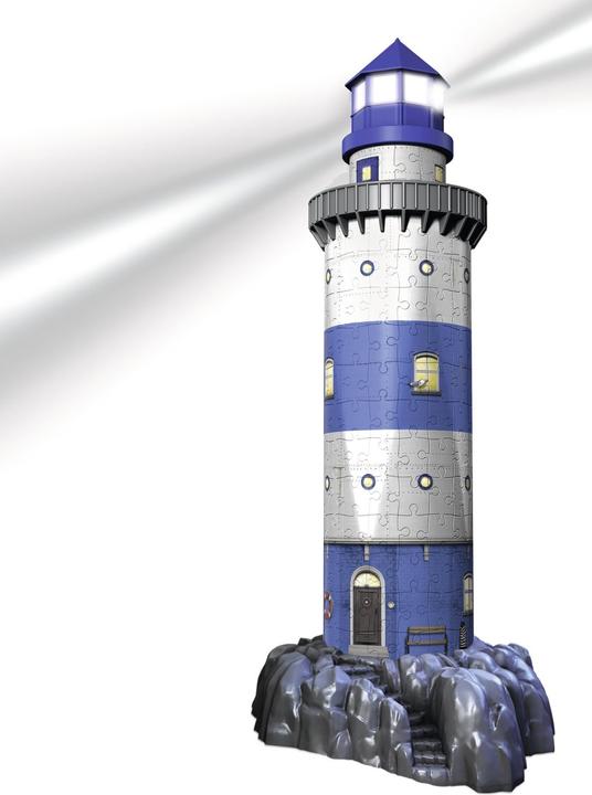 Actual product image Ravensburger Lighthouse at night (216 pieces)