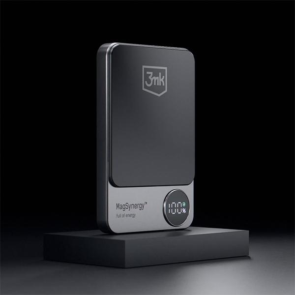 Produktbild 3MK MagSynergy 10000mAh / 3,7V/37Wh 5V-2A/9V-2,22A/12V-1,5A 18W (max.) (10000 mAh, 18 W, 18 Wh)