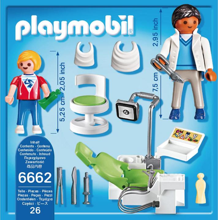 Produktbild Playmobil Zahnarzt (6662)