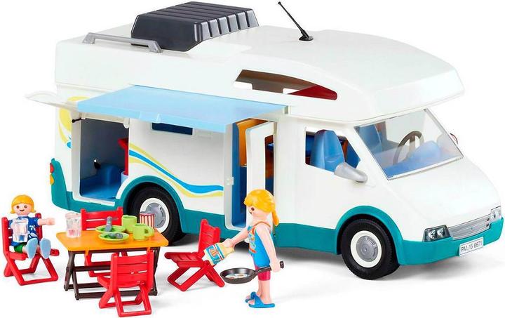Actual product image Playmobil family mobile home (6671)