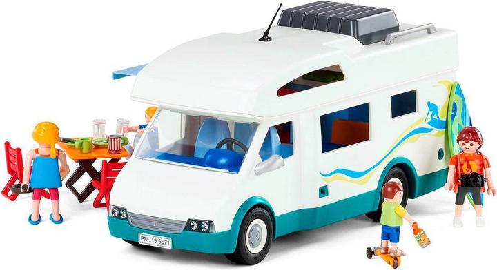 Actual product image Playmobil family mobile home (6671)