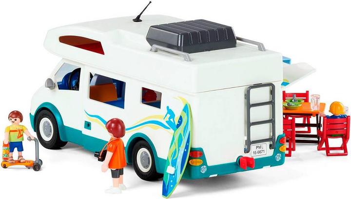 Actual product image Playmobil family mobile home (6671)