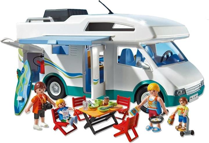 Actual product image Playmobil family mobile home (6671)