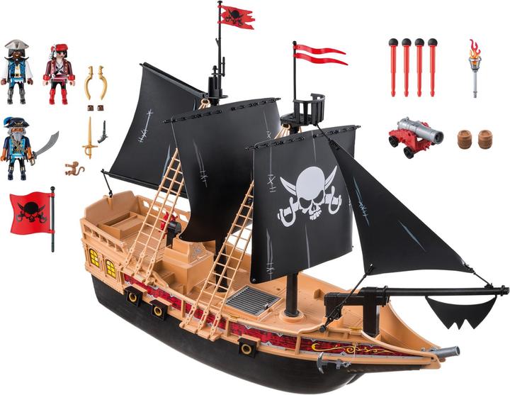 Produktbild Playmobil Piraten-Kampfschiff (6678)