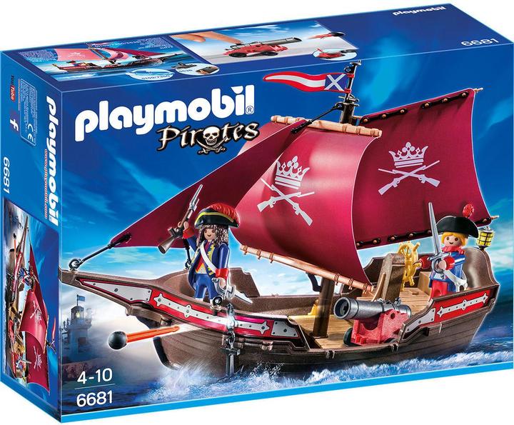 Produktbild Playmobil Soldaten-Kanonensegler (6681)
